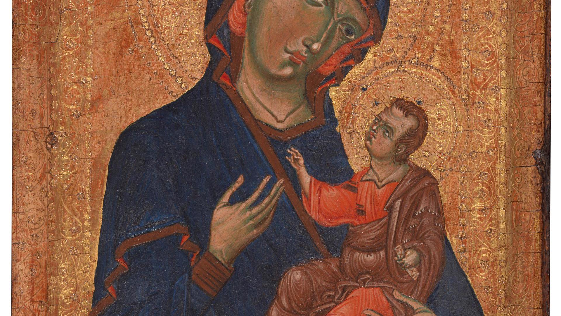 The Virgin and Child by Master of the Borgo Crucifix (Master of the Franciscan Crucifixes)