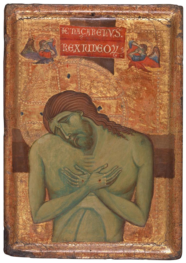 The Man of Sorrows by Master of the Borgo Crucifix (Master of the Franciscan Crucifixes)