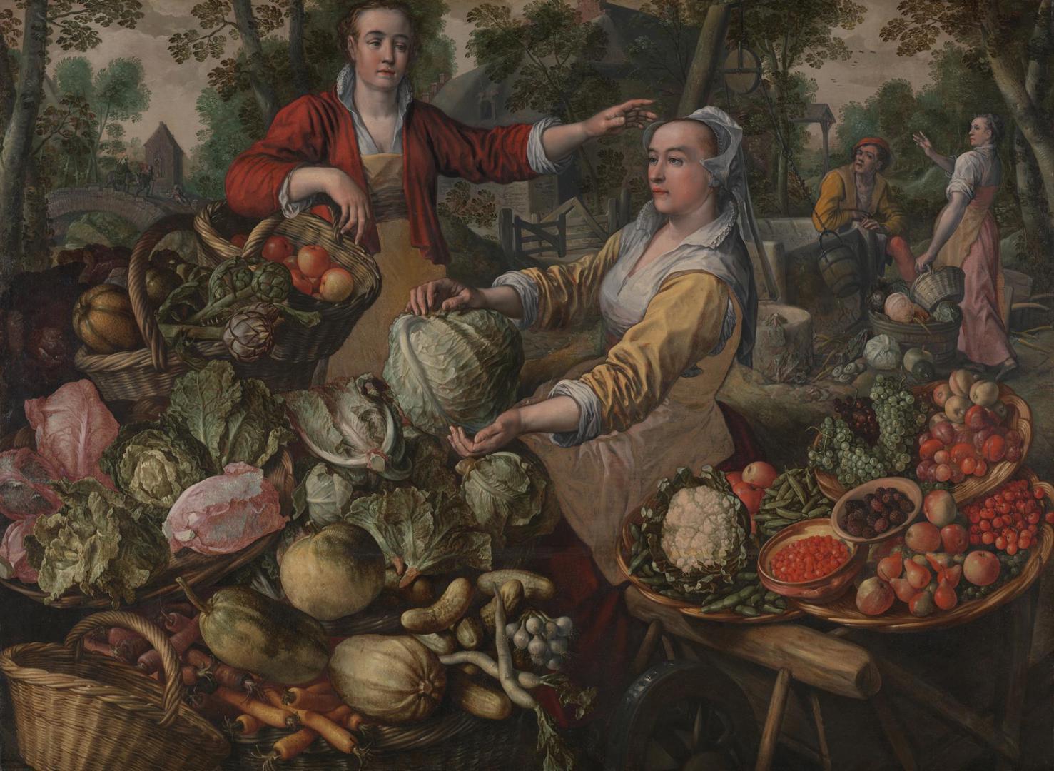 The Four Elements: Earth by Joachim Beuckelaer