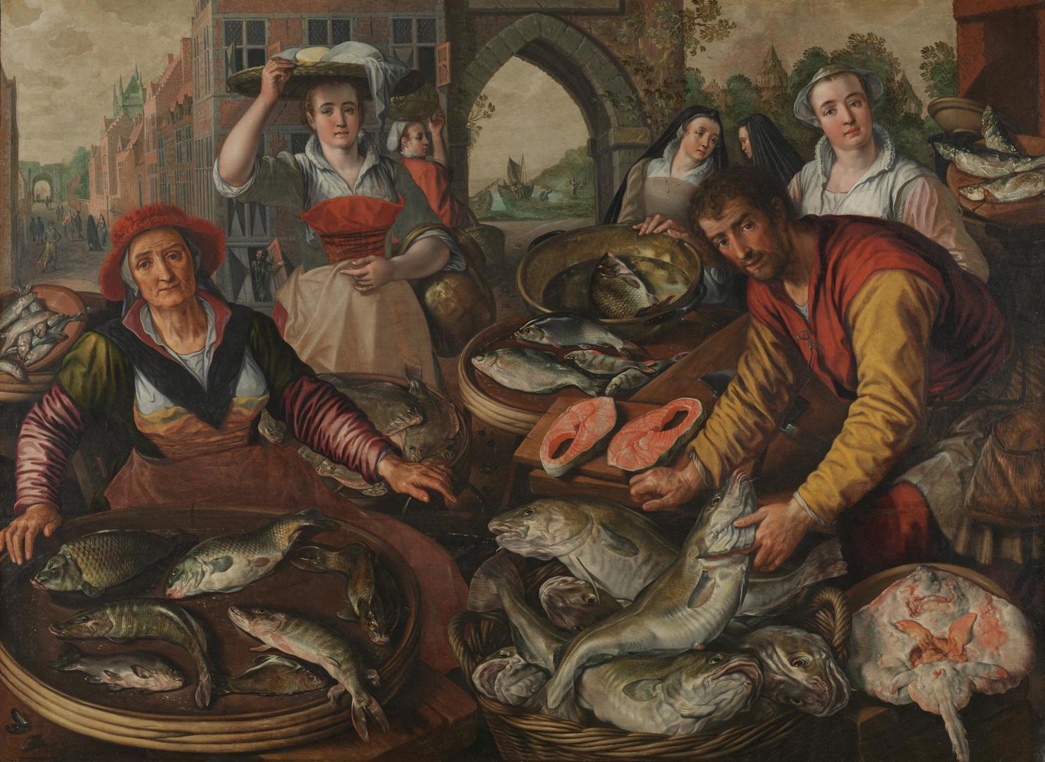 The Four Elements: Water by Joachim Beuckelaer