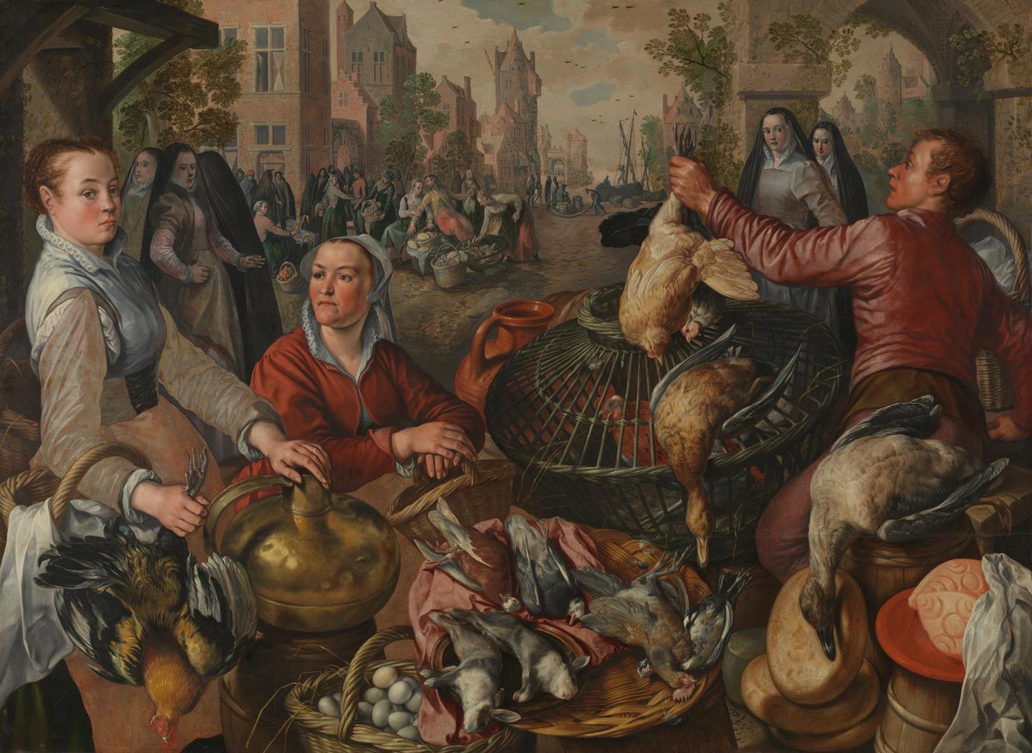 The Four Elements: Air by Joachim Beuckelaer