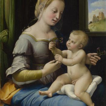 The Madonna of the Pinks ('La Madonna dei Garofani')