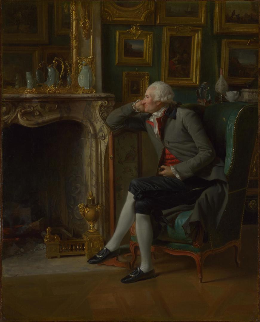 The Baron de Besenval in his Salon by Henri-Pierre Danloux