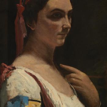 Lucian Freud and Corot's 'Italian Woman' 