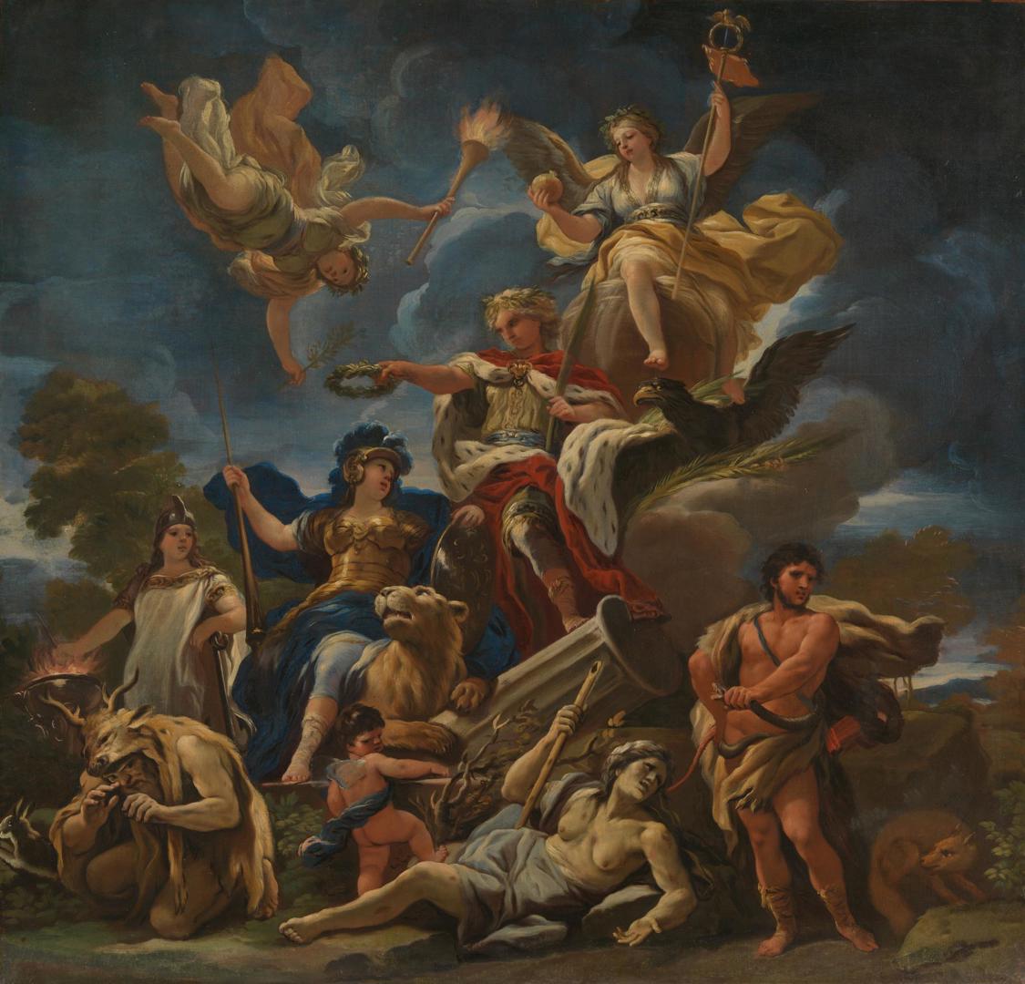 Allegory of Fortitude by Luca Giordano