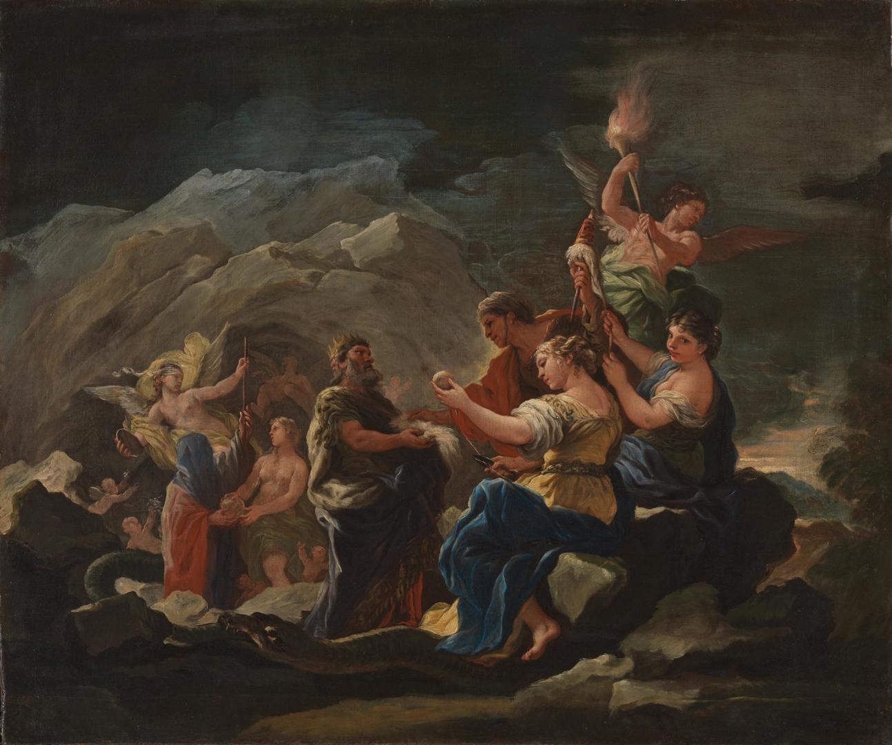 The Cave of Eternity by Luca Giordano