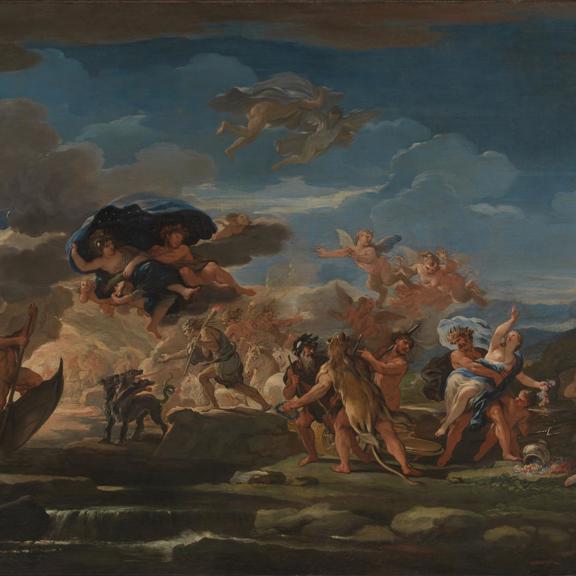 Mythological Scene with the Rape of Proserpine