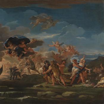 Mythological Scene with the Rape of Proserpine