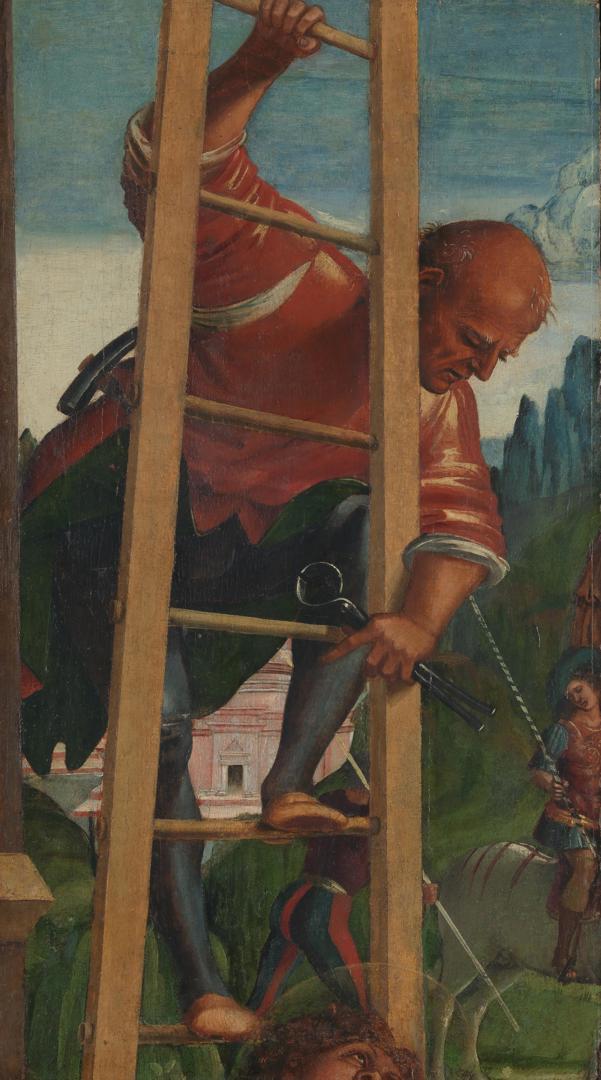 Man on a Ladder by Luca Signorelli
