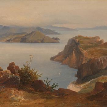 View of Capri from Anacapri