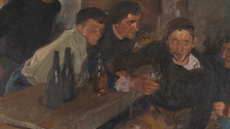 Joaquín Sorolla, 'The Drunkard, Zarauz (El Borracho, Zarauz)', 1910