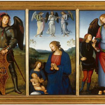 Three Panels from an Altarpiece, Certosa