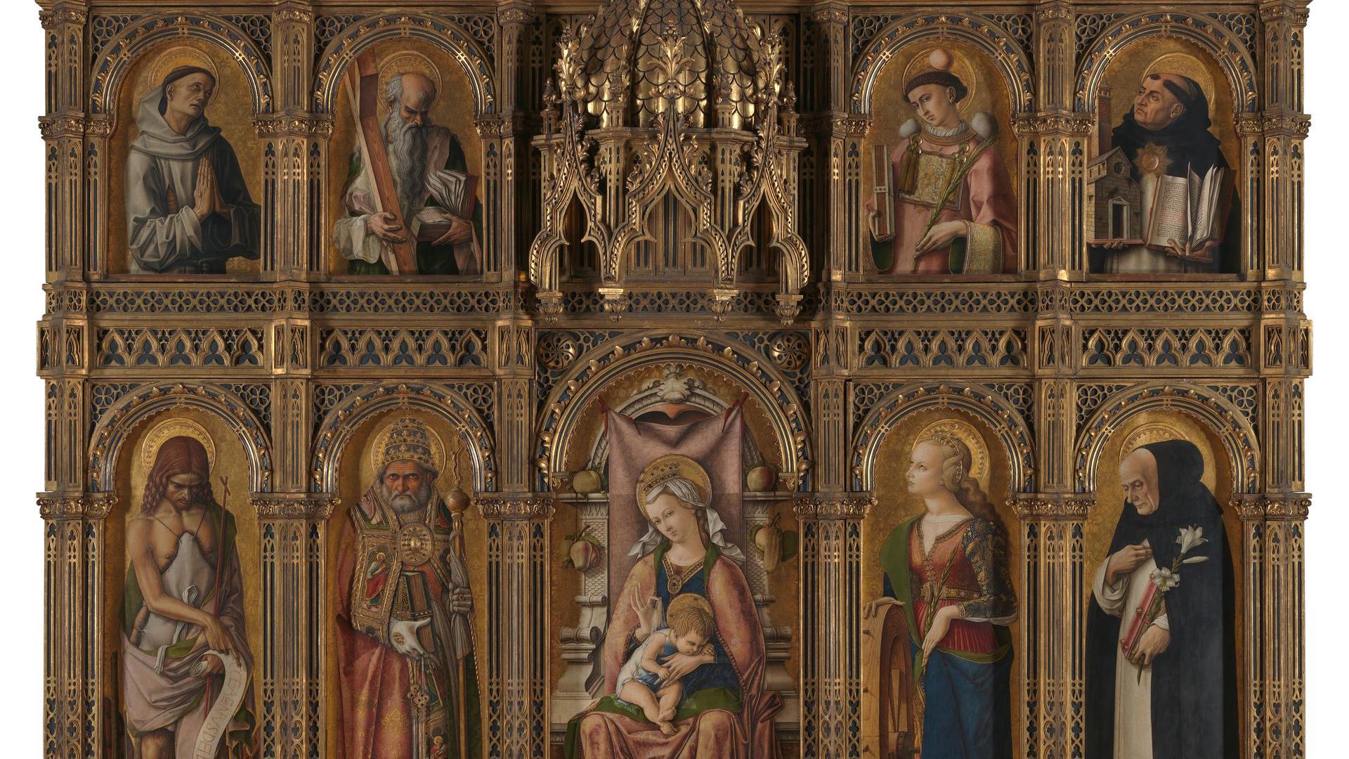 The Demidoff Altarpiece by Carlo Crivelli