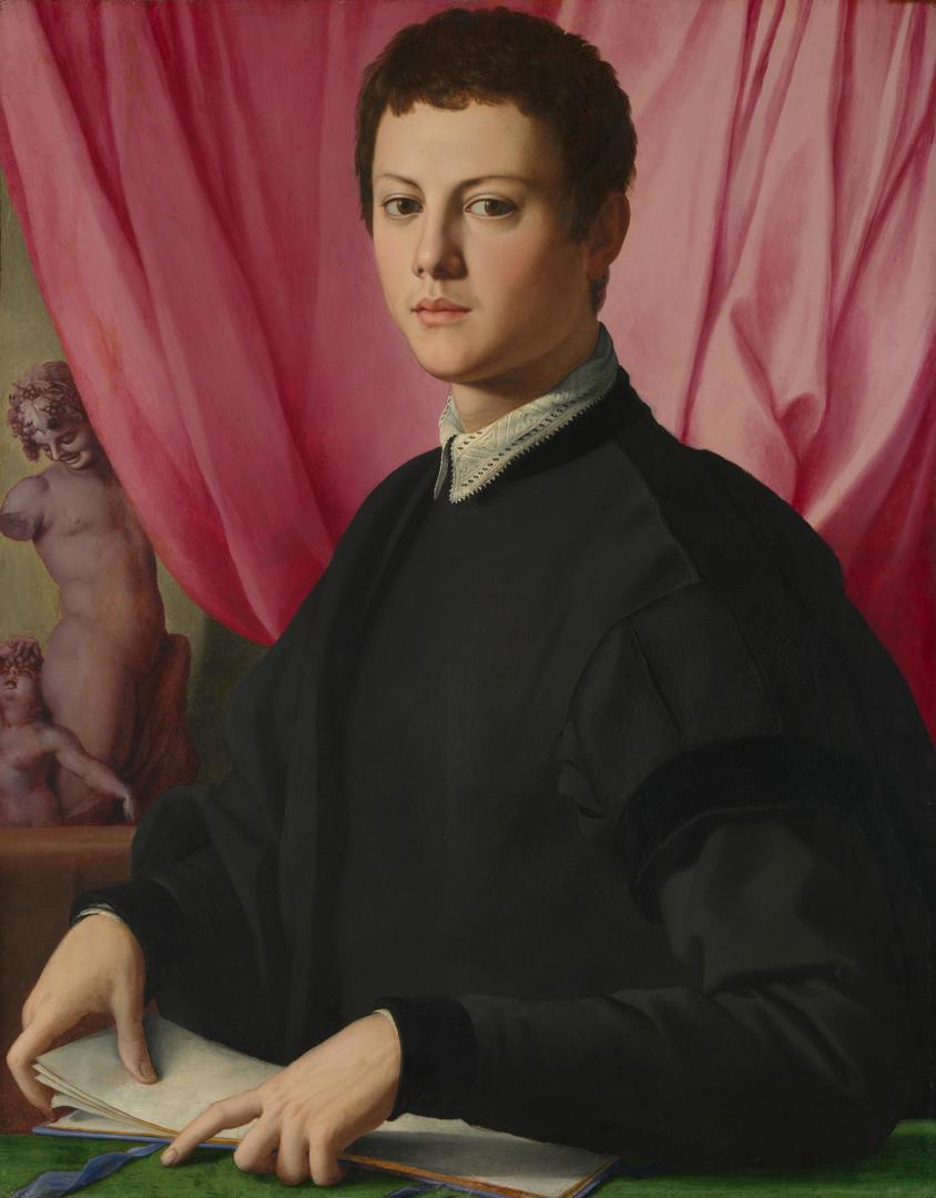 Portrait of a Young Man by Bronzino