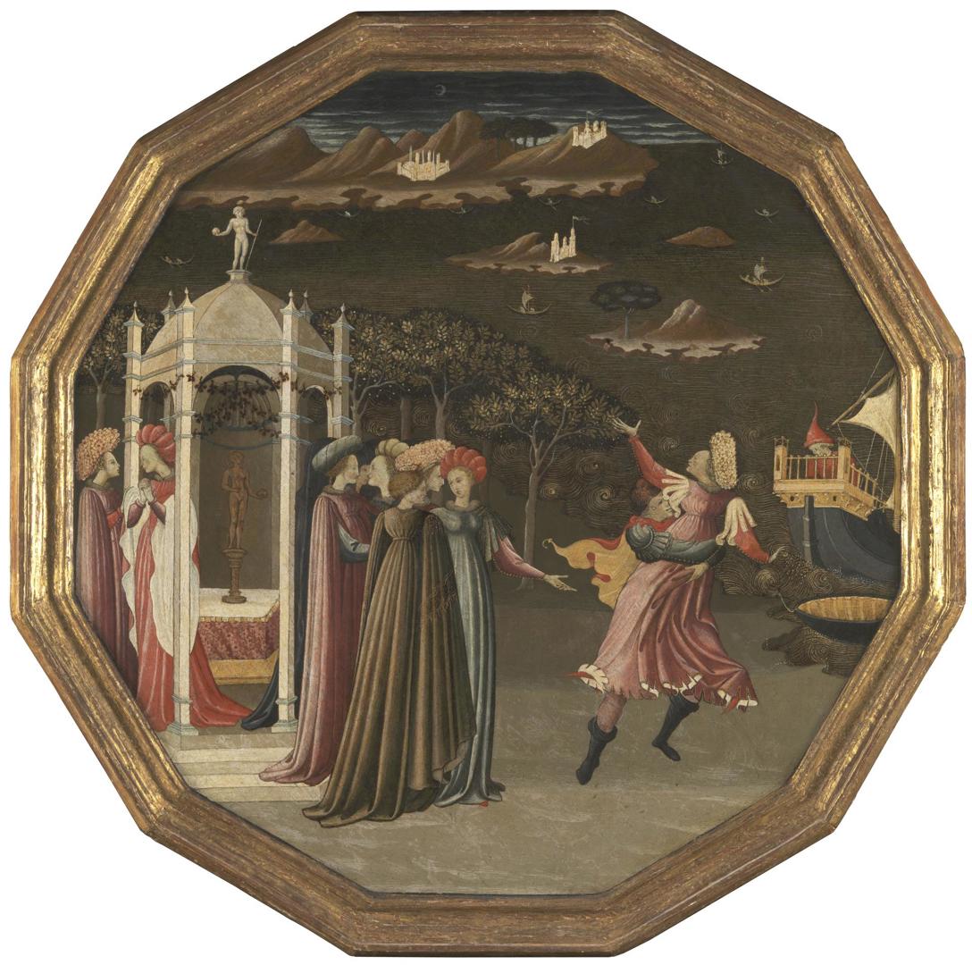 The Abduction of Helen by Master of the Judgement of Paris