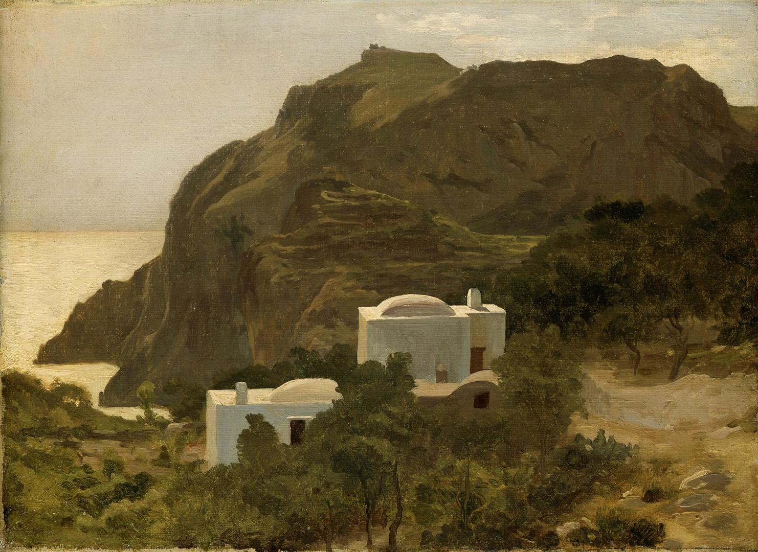 View in Capri by Frederic, Lord Leighton