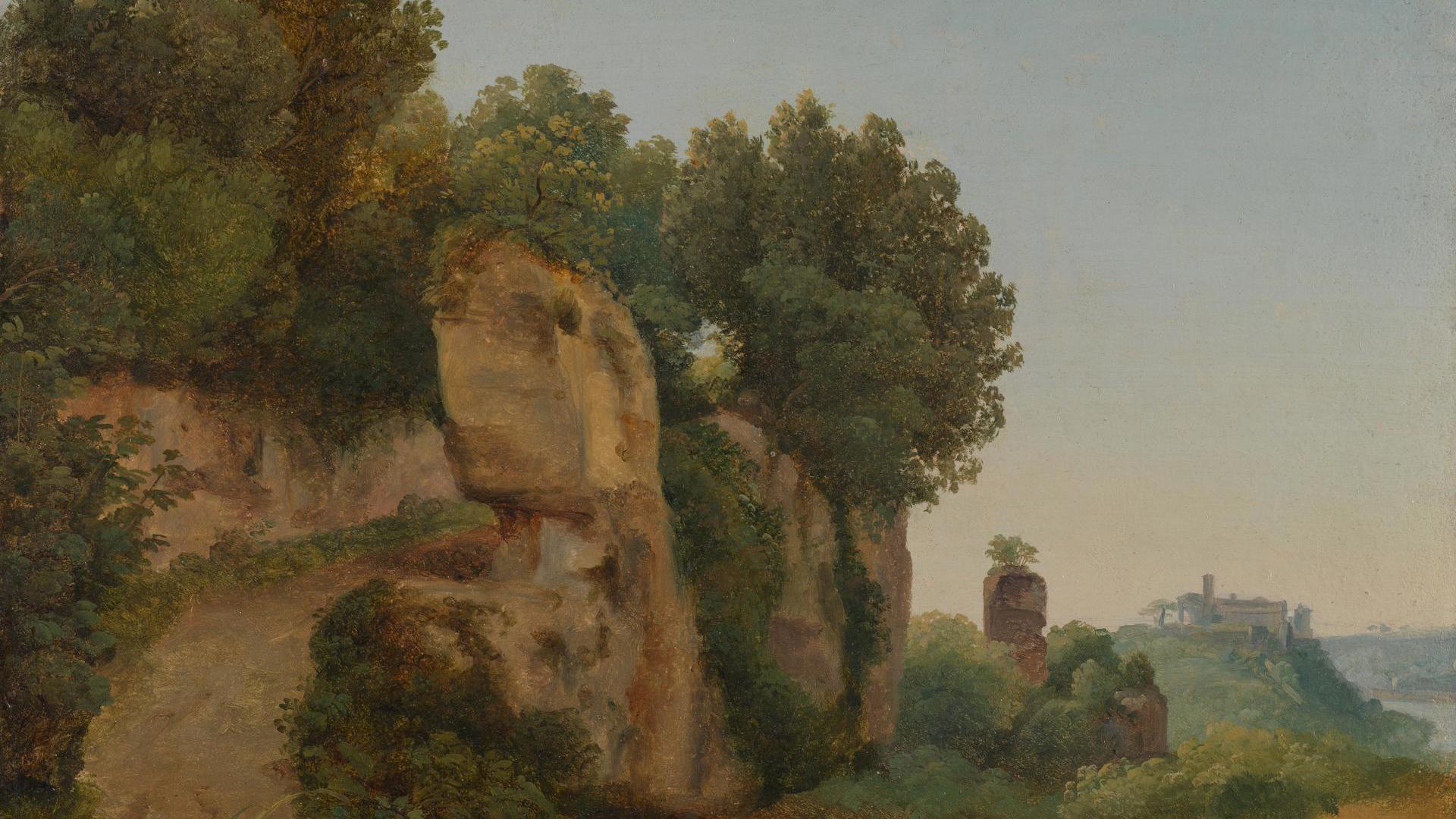 View of the Aventine Hill from the Palatine by Anton Sminck van Pitloo