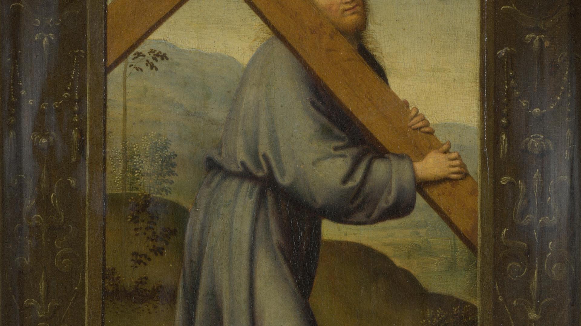 Christ carrying the Cross by Probably by Lo Spagna