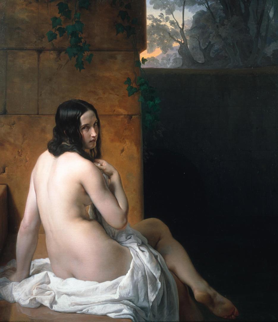 Susanna at her Bath by Francesco Hayez