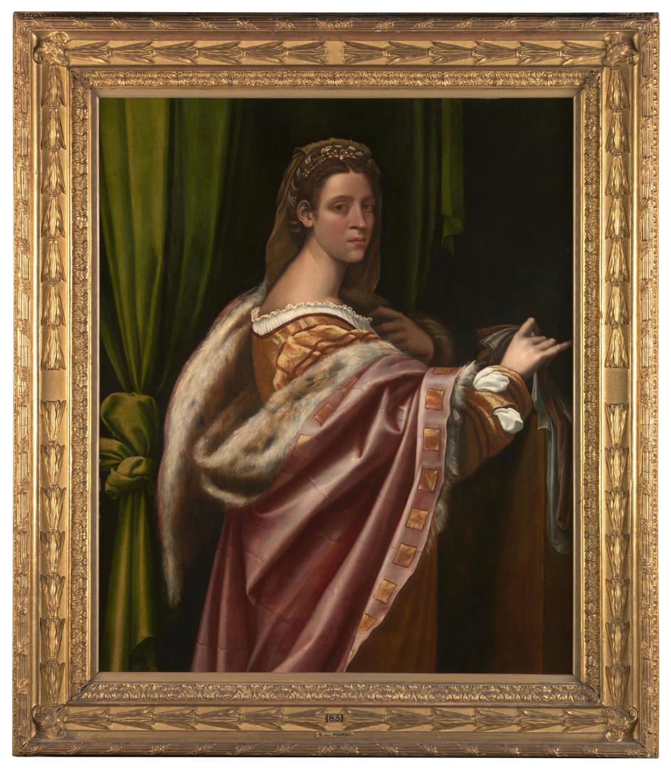 Portrait of a Lady by Sebastiano del Piombo