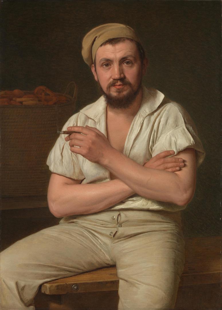 Portrait of P. Ryder, Son of the Artist’s Cousin by Christen Købke