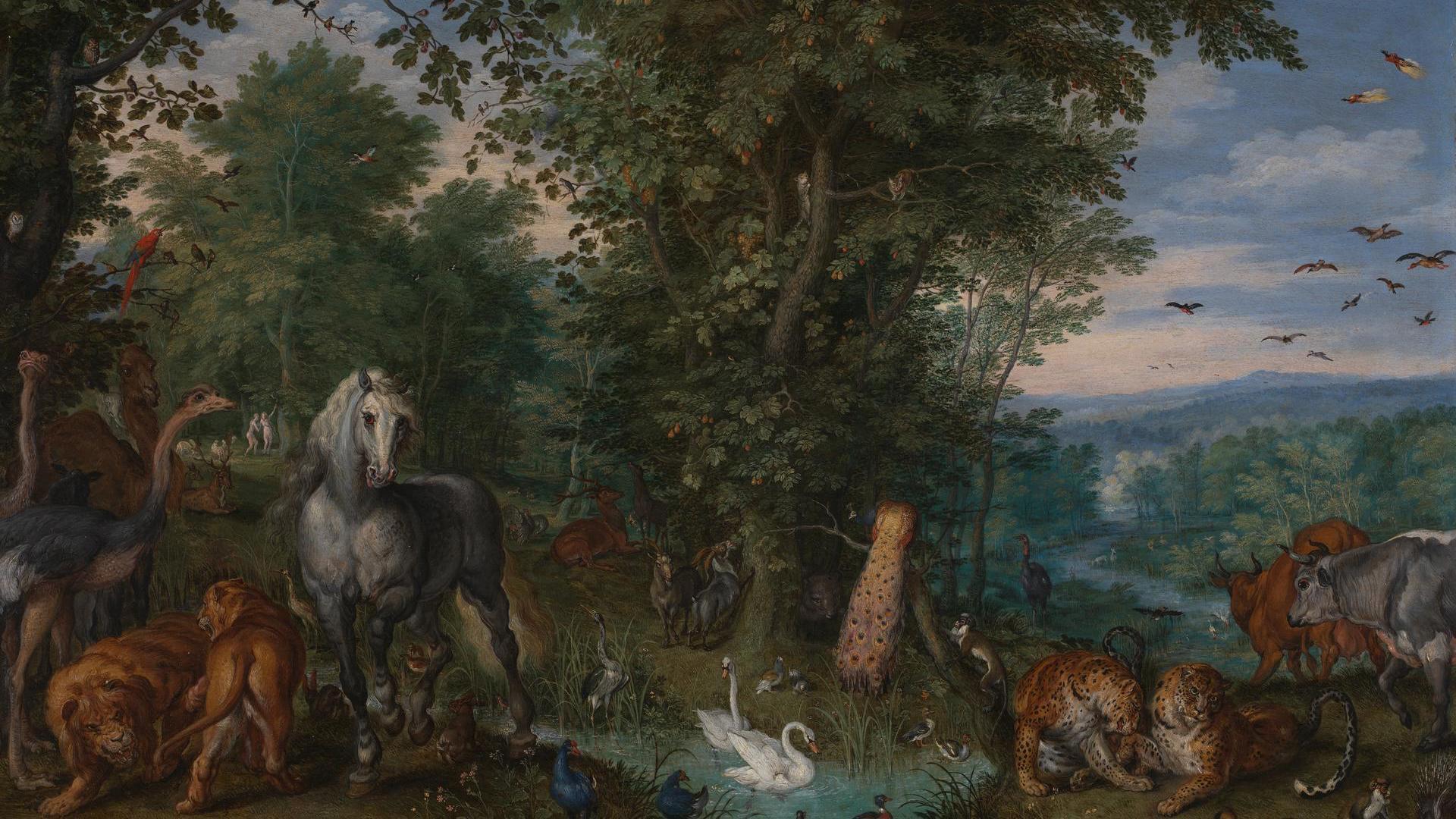 The Garden of Eden by Jan Brueghel the Elder