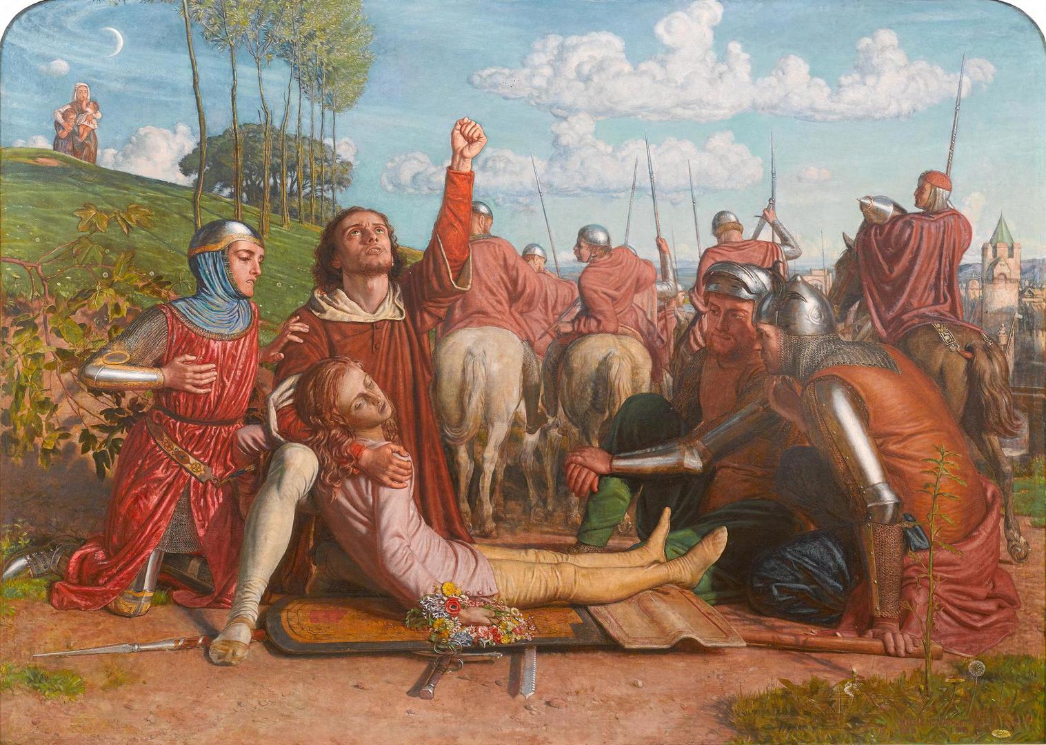 Rienzi vowing to obtain Justice for his Brother's Death by William Holman Hunt