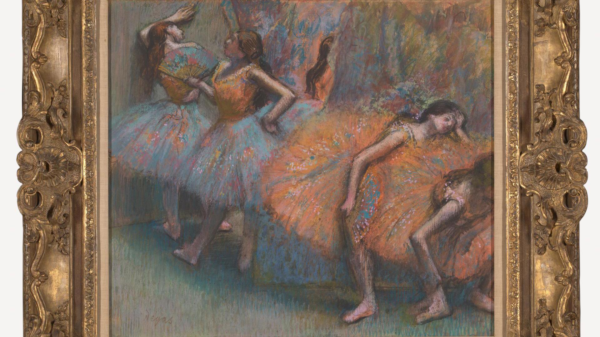 Ballet Dancers by Hilaire-Germain-Edgar Degas