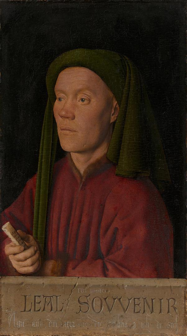 Portrait of a Man ('Léal Souvenir') by Jan van Eyck