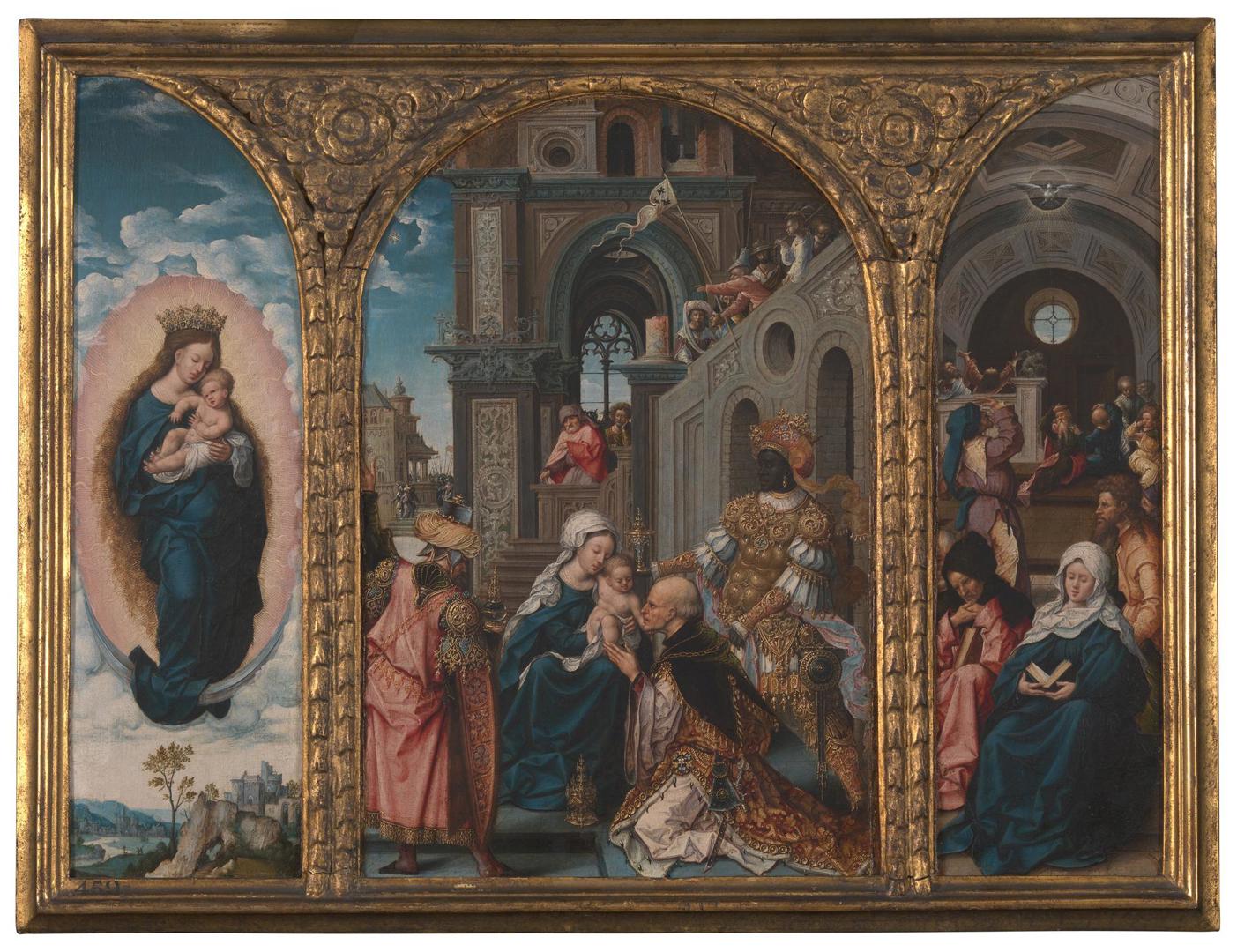 The Adoration of the Kings by Circle of Jan Gossaert (Jean Gossart)