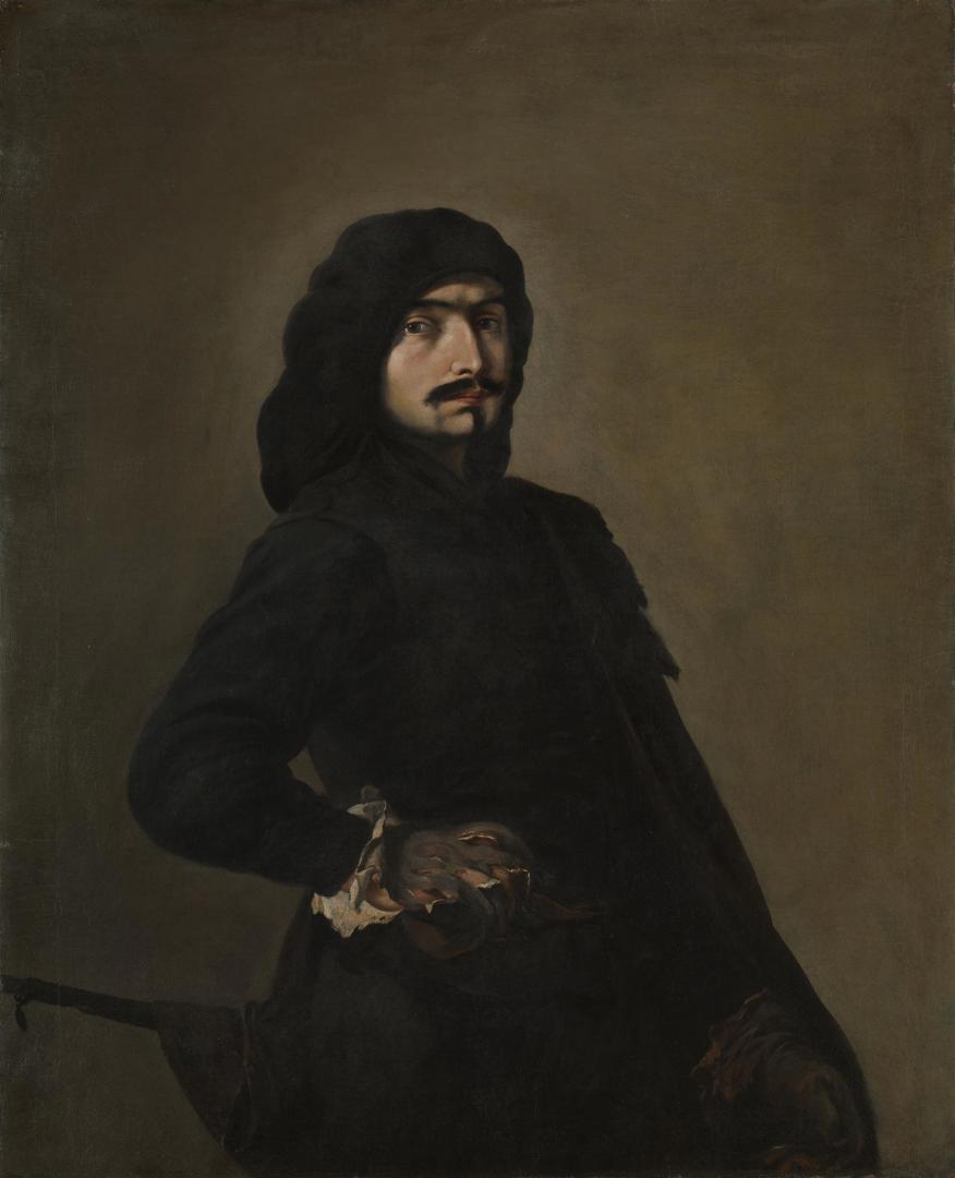 Self Portrait as Pascariello by Salvator Rosa