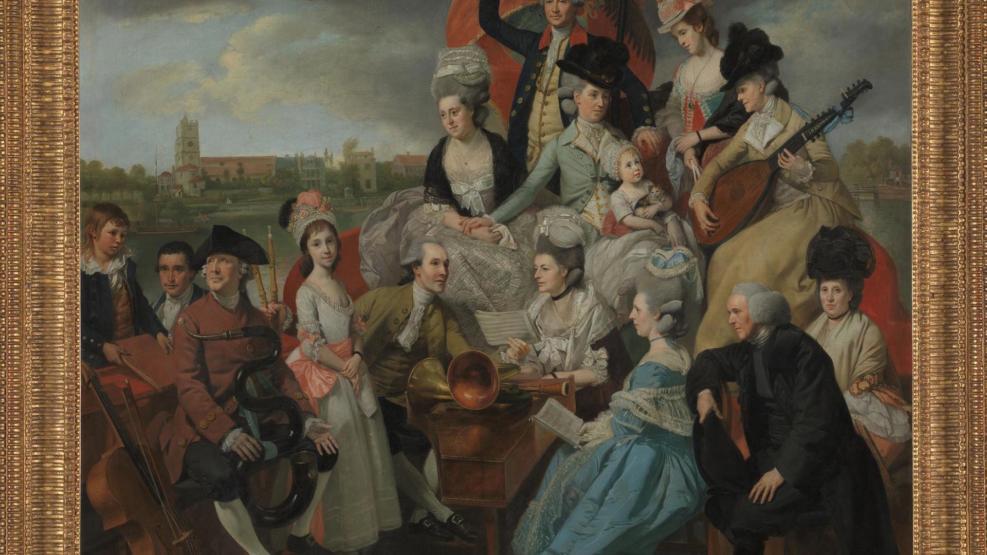 The Sharp Family by Johann Zoffany