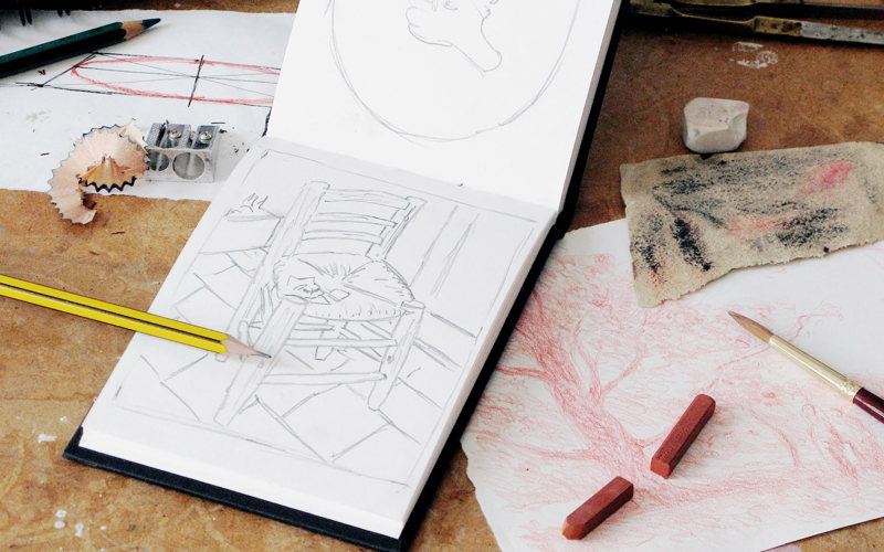 Creative workshop: Drawing without fear