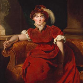 Portrait of Caroline Amelia Elizabeth of Brunswick
