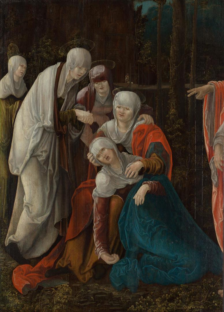 Christ taking leave of his Mother by Wolf Huber