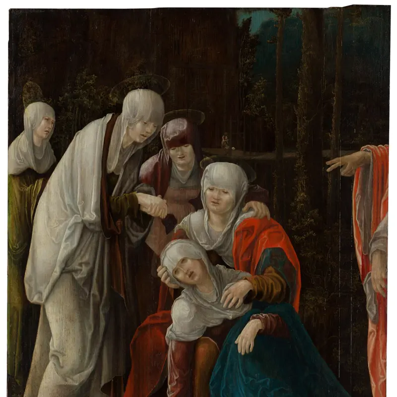 Christ taking leave of his Mother