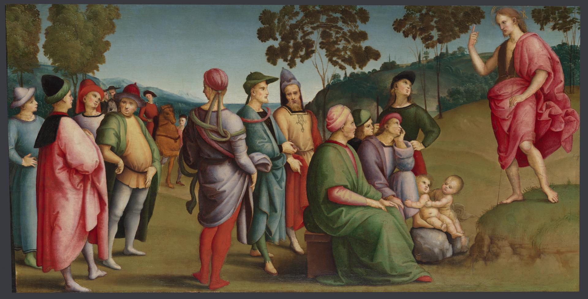 Saint John the Baptist Preaching