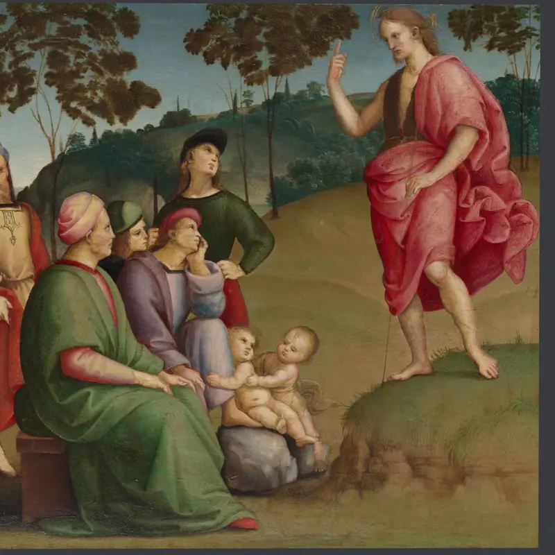 Saint John the Baptist Preaching