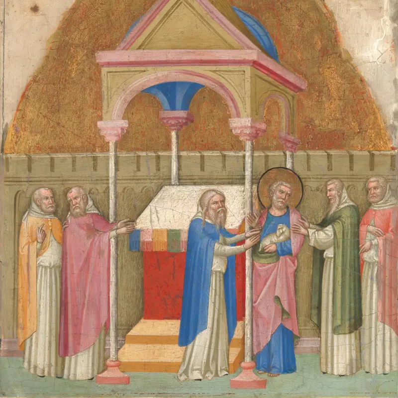 Saint Joachim's Offering; Meeting at the Golden Gate
