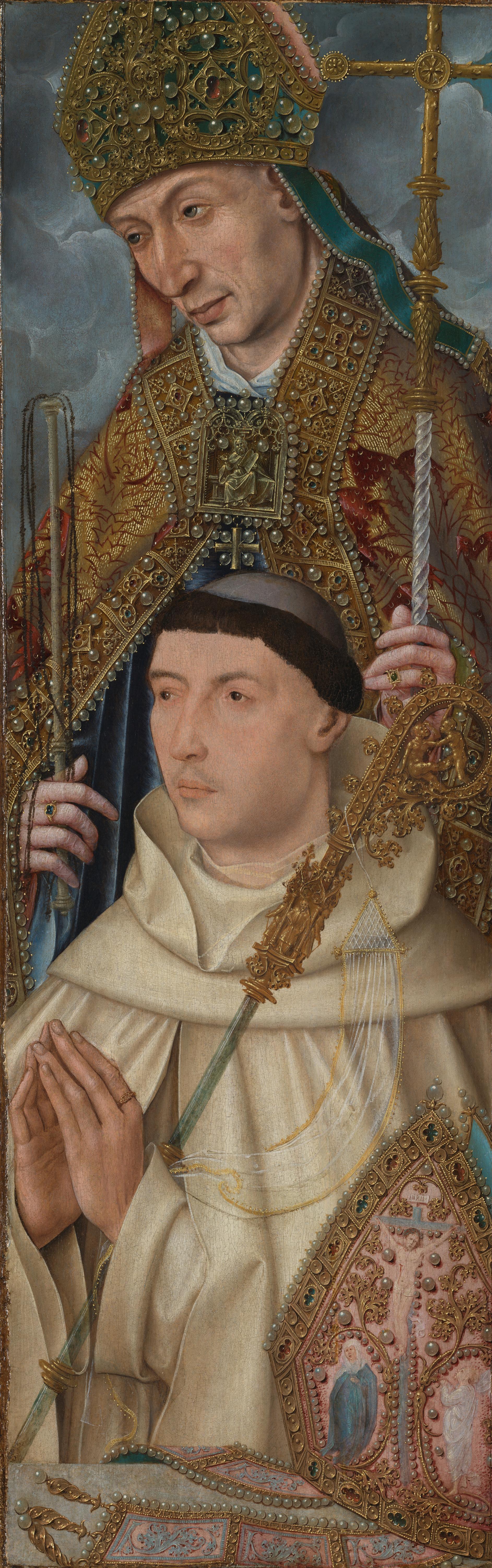 Saint Ambrose with Ambrosius van Engelen