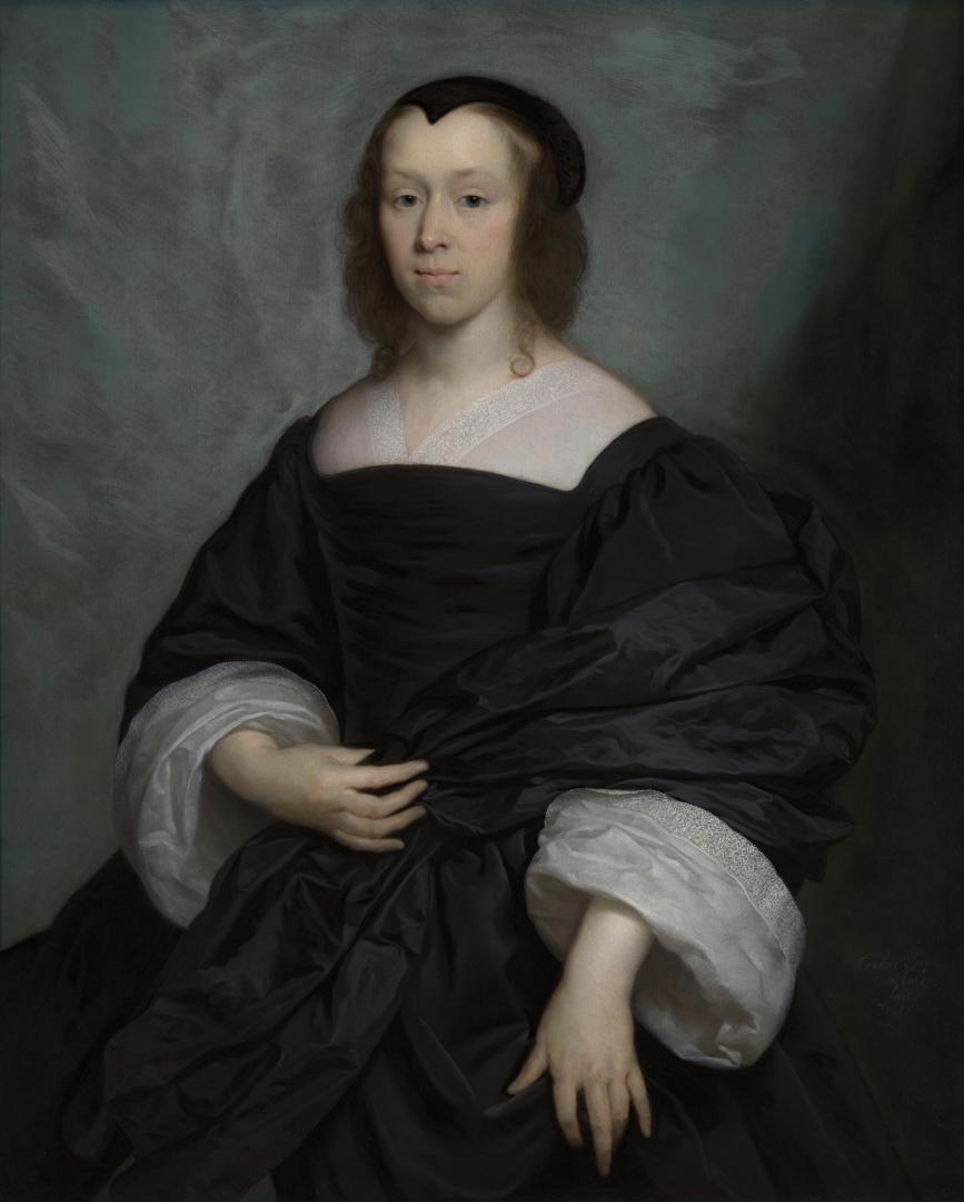 Portrait of a Lady by Cornelius Johnson