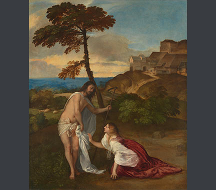 Titian, 'Noli me Tangere', about 1514