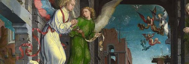 Detail from Gossaert, 'The Adoration of the Kings', 1510-15