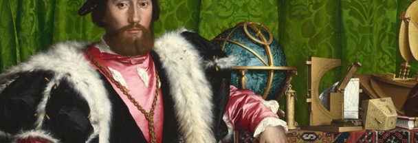 Detail from Holbein, The Ambassadors, 1533