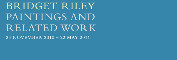 Bridget Riley: New Paintings and Related Work