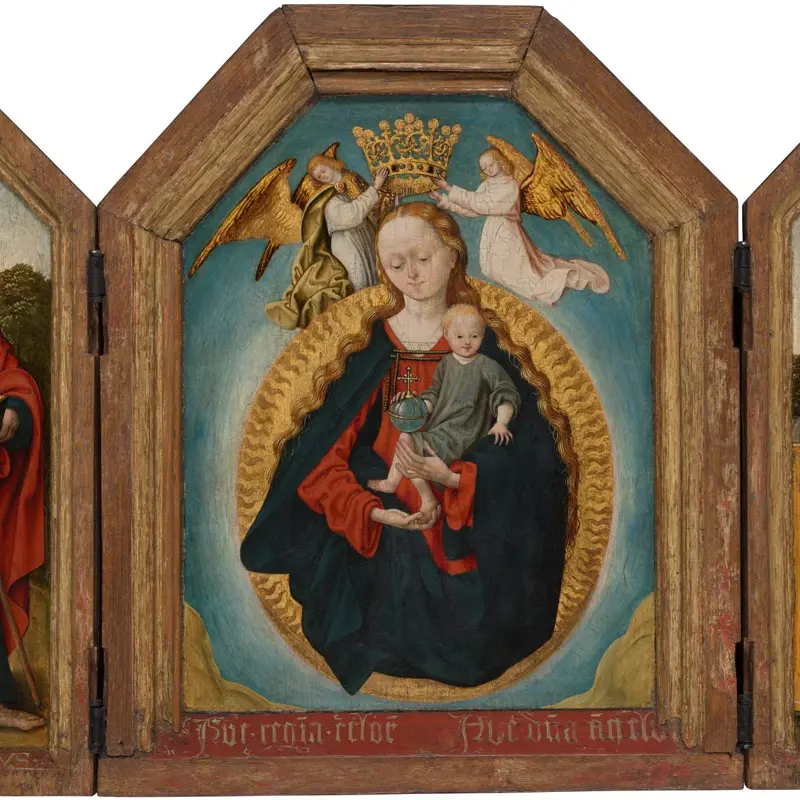 The Virgin and Child in Glory with Saints