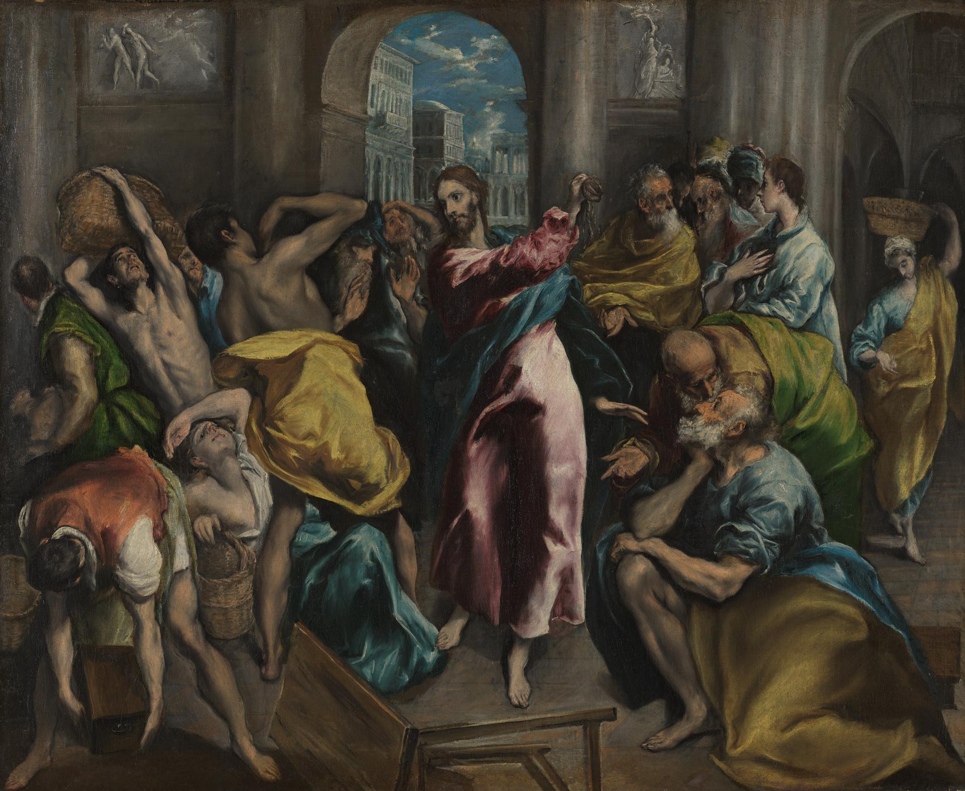 Christ driving the Traders from the Temple