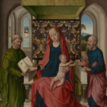The Virgin and Child with Saint Peter and Saint Paul