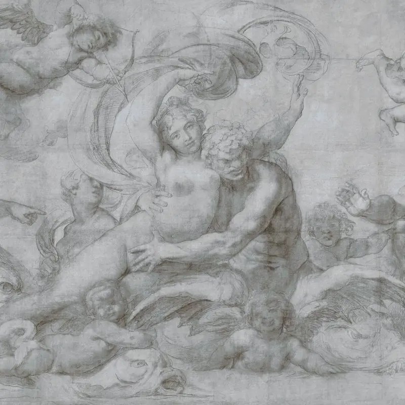 A Woman borne off by a Sea God (?)