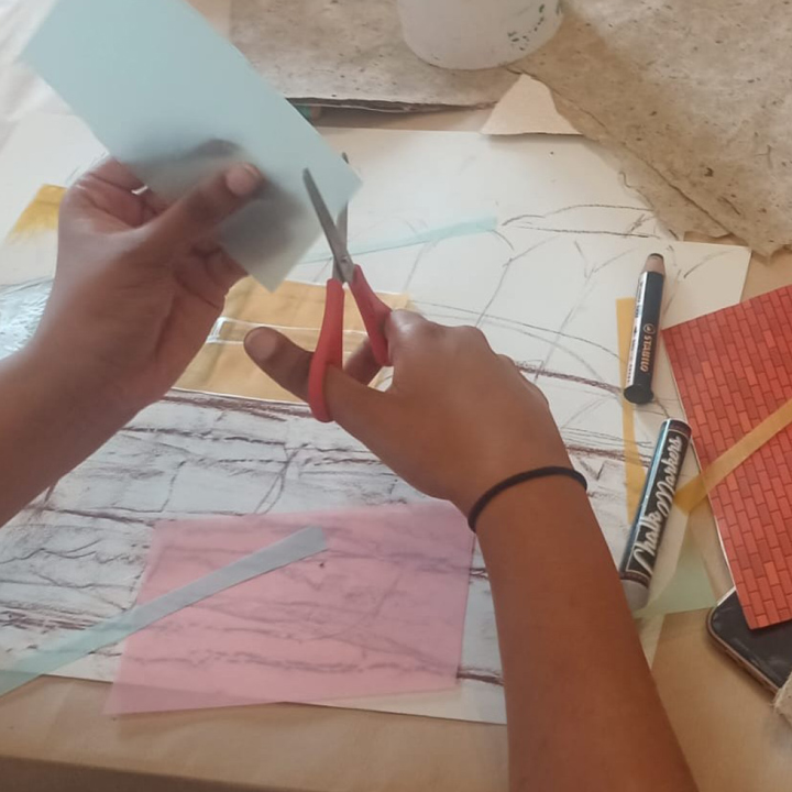 Home Education Art Session: A creative connection of ideas, art and people